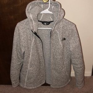 Gray North Face Jacket